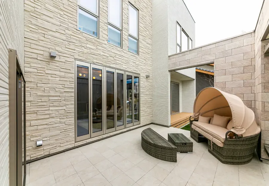 実際の建物を体験できる